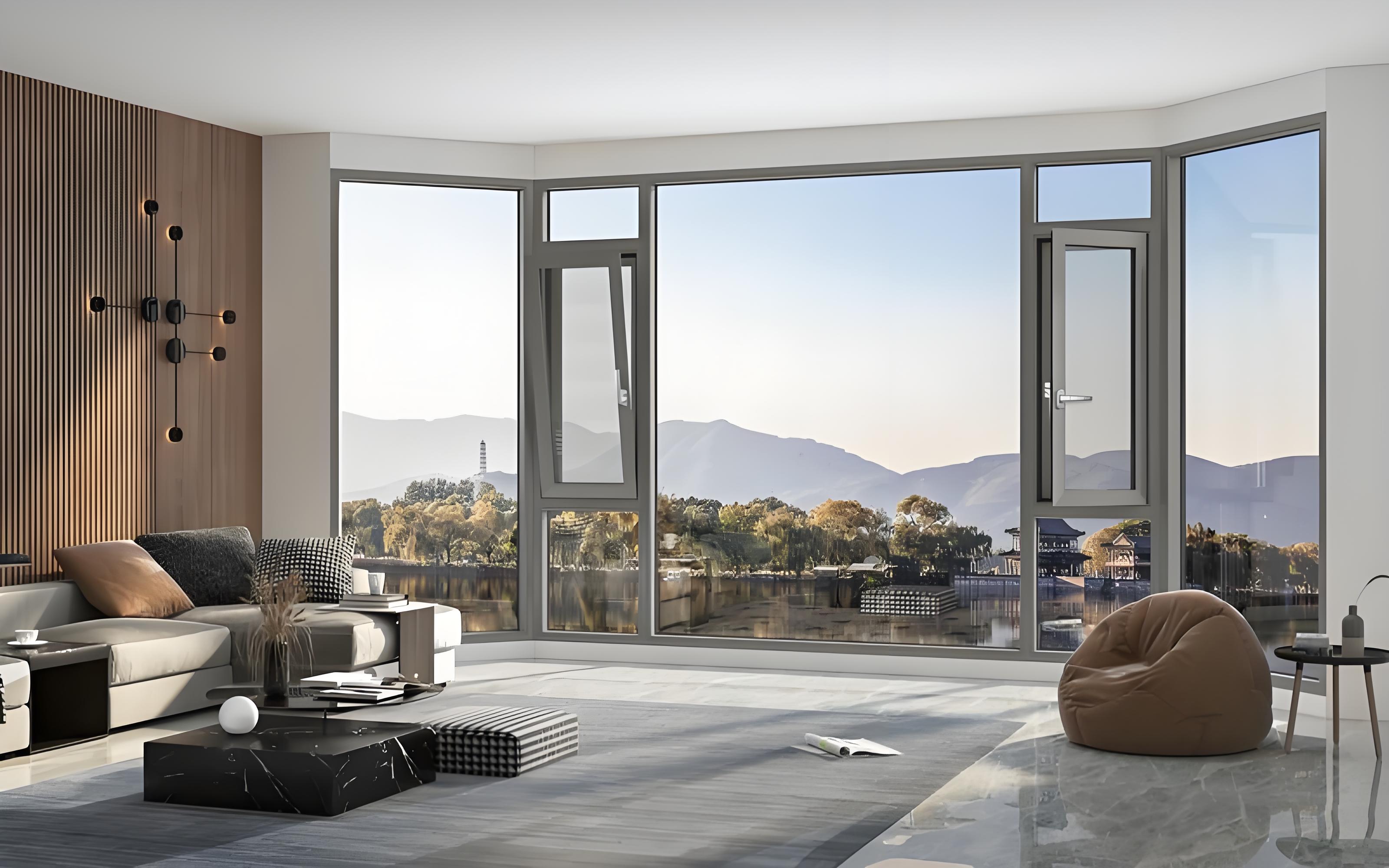 Aluminum alloy windows