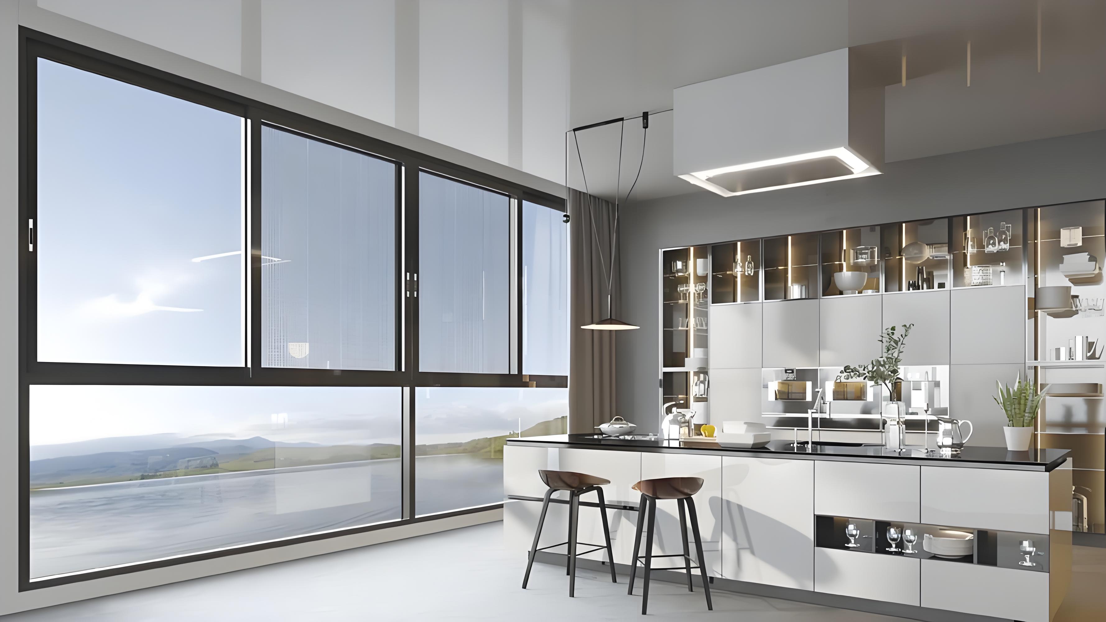 Aluminum alloy windows