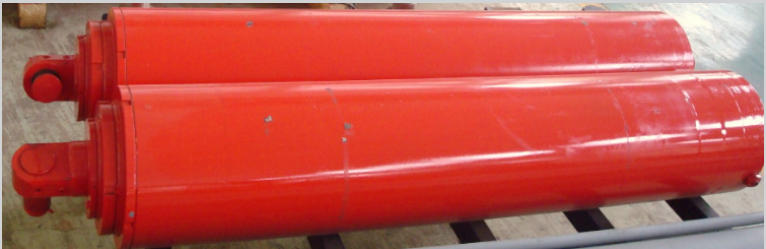 Mast up hydraulic cylinder