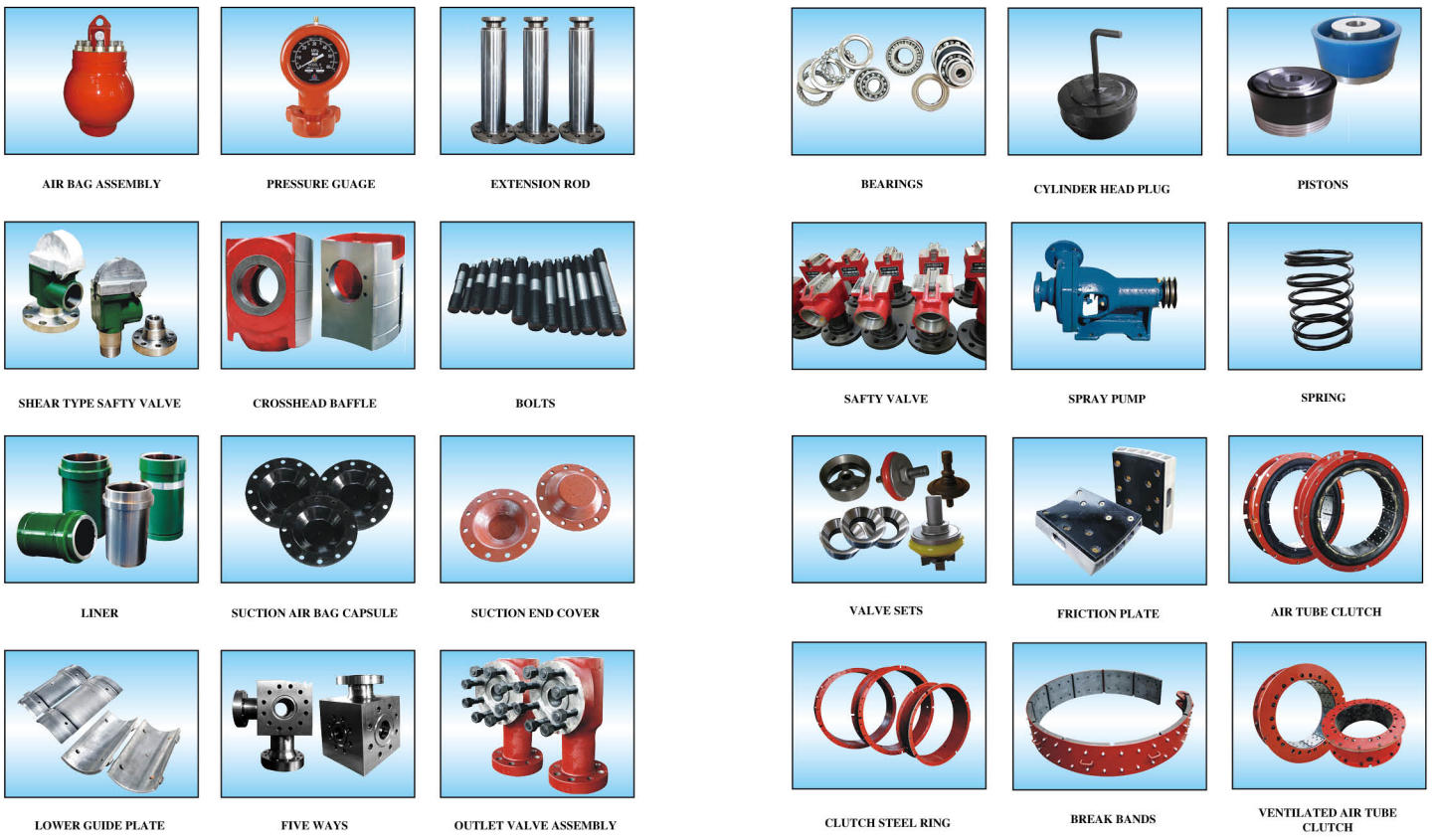MUD PUMP SPARE PARTS